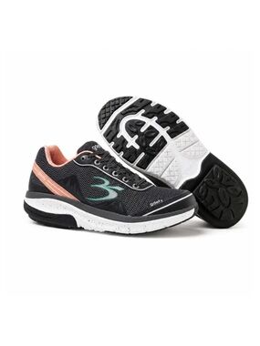 Women Gravity Defyer GraySalmon Mighty Walk Shoes Size 9 Rolling Forefoot Verso